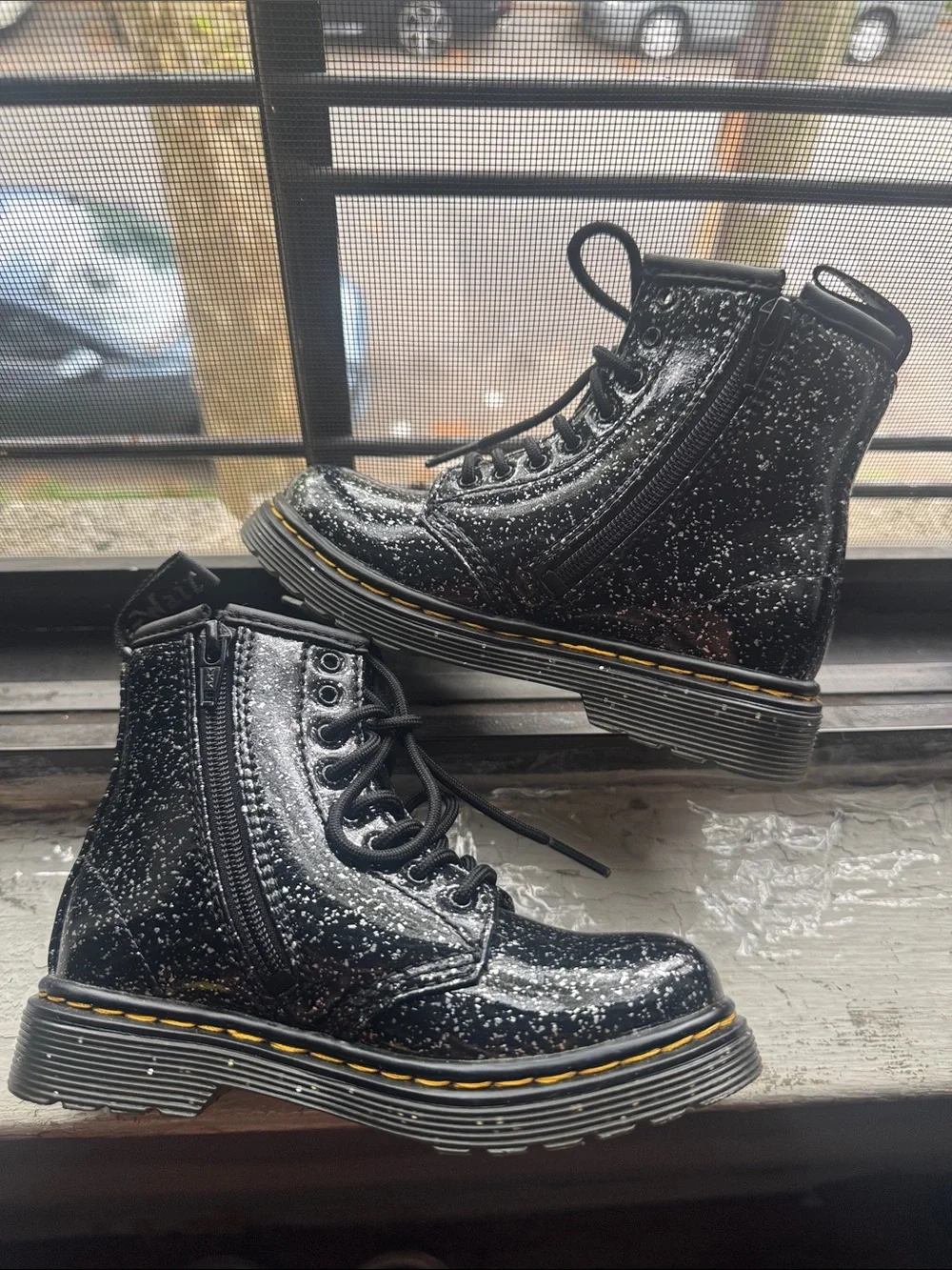 Dr.Martens 1460 cosmic glitter kids boots